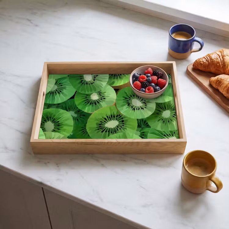 Bandeja - Kiwi - Verde - Granos — 3