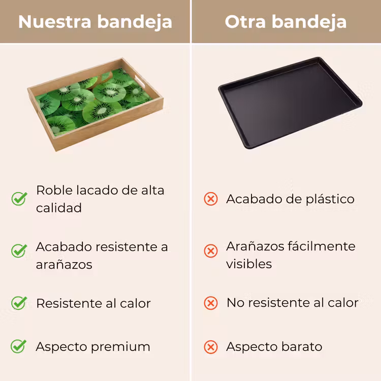 Bandeja - Kiwi - Verde - Granos — 9