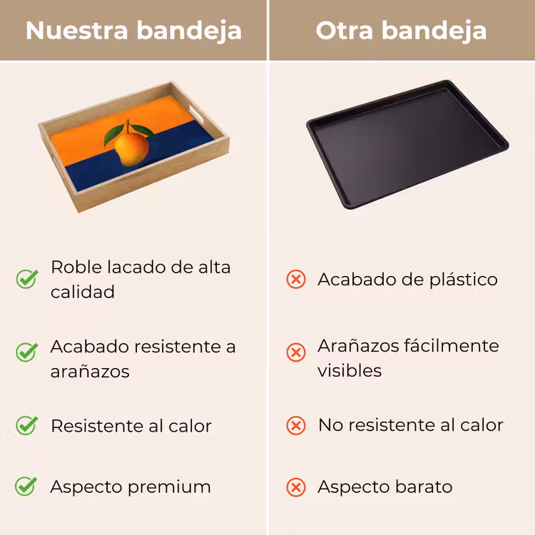 Bandeja - Mango - Llanura - Naranja — 9