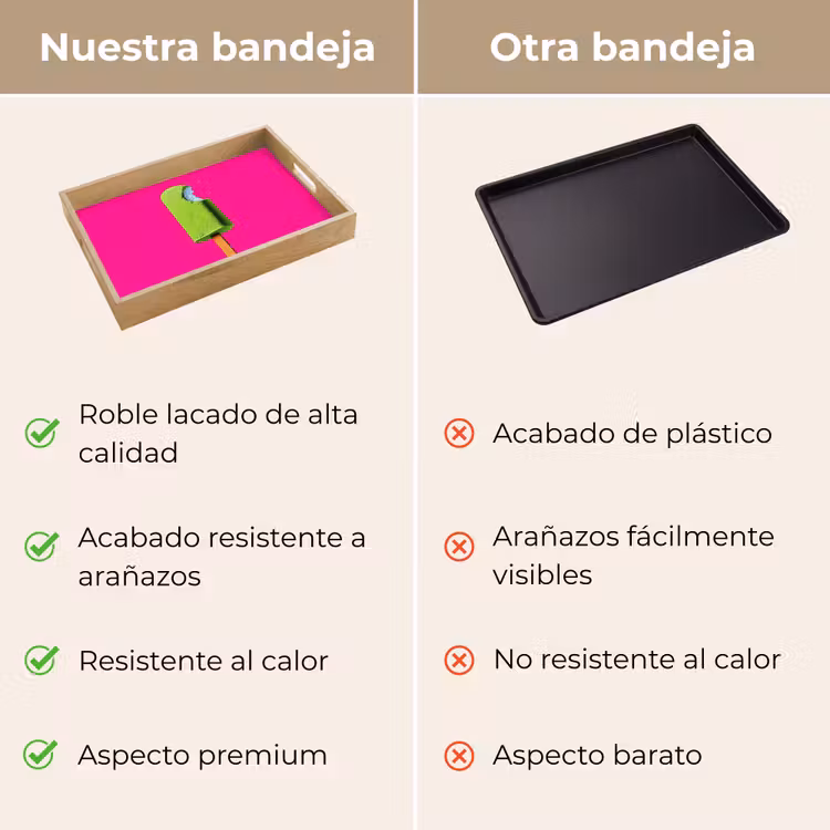 Bandeja - Helado - Palo - Minimalista - Verde — 9