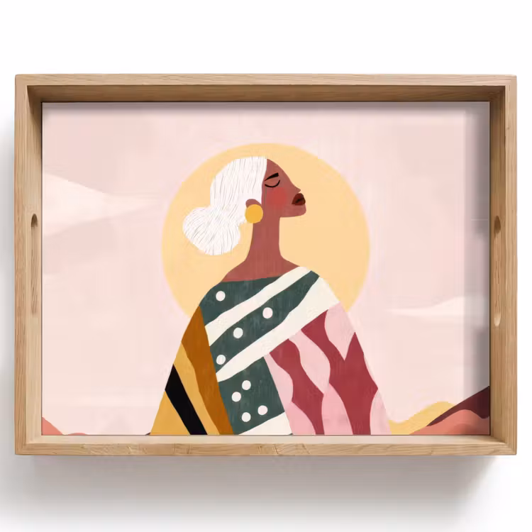 Bandeja - Mujer - Sol - Colorido — 1