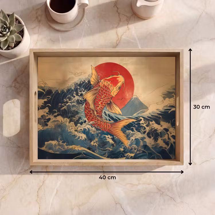 Bandeja - Koi - Mar - Olas - Sol — 7