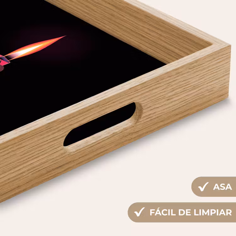 Bandeja - Encendedor - Llama - Oscuro — 8