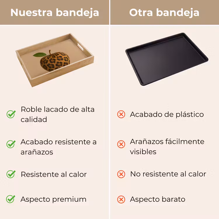 Bandeja - Manzana - Pantera - Hoja - Verde — 9
