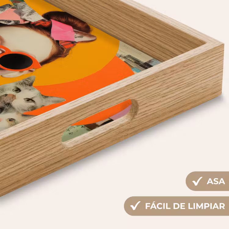 Bandeja - Mujer - Gafas - Pajarita - Retro — 8