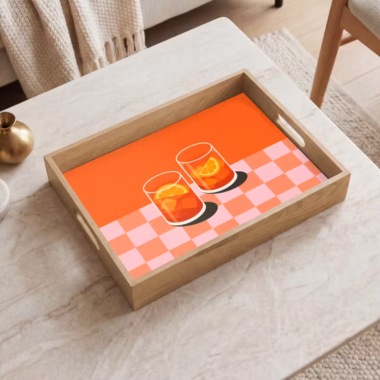 Bandeja - Naranja - Gafas - Naranja — 2