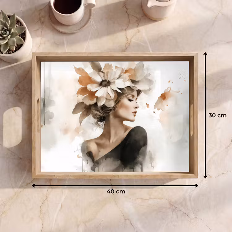 Bandeja - Blossom - Retrato - Cara — 7