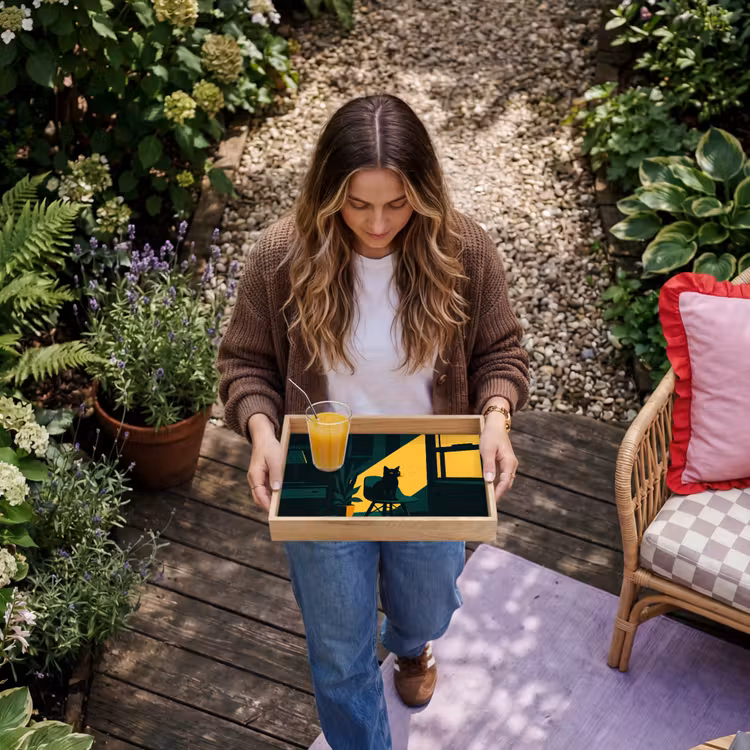 Bandeja - Gato negro - Misterioso - Entrega amarilla — 6