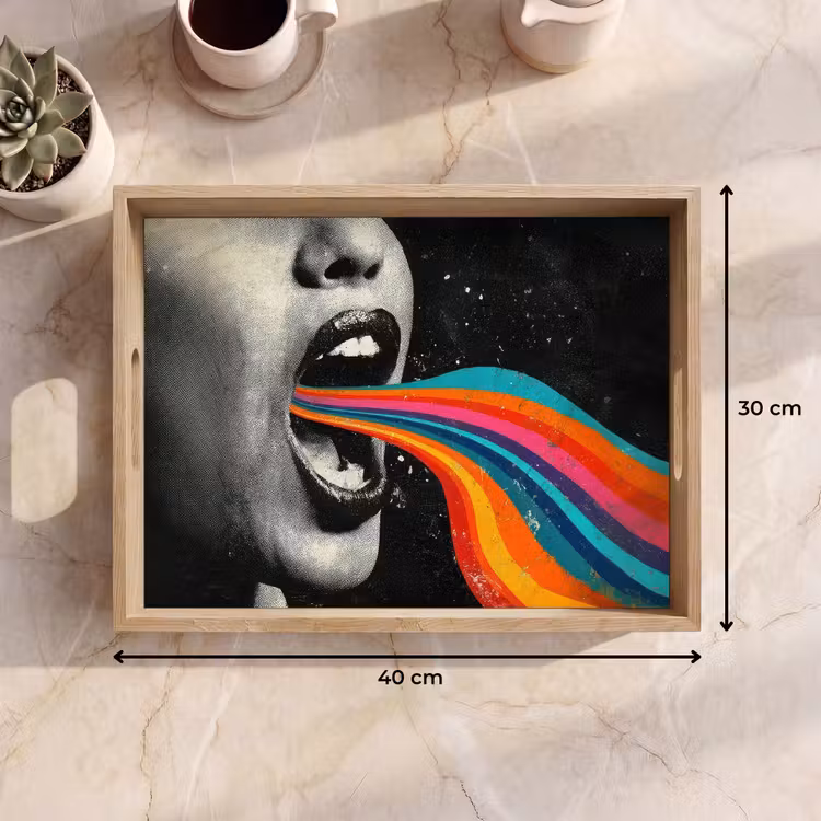 Bandeja - Boca - Olas - Arco iris — 7