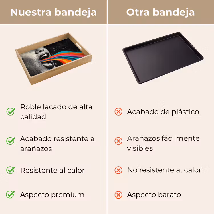 Bandeja - Boca - Olas - Arco iris — 9
