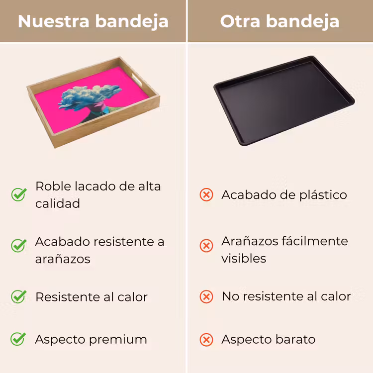 Bandeja - Hombre - Traje - Nube - Rosa — 9
