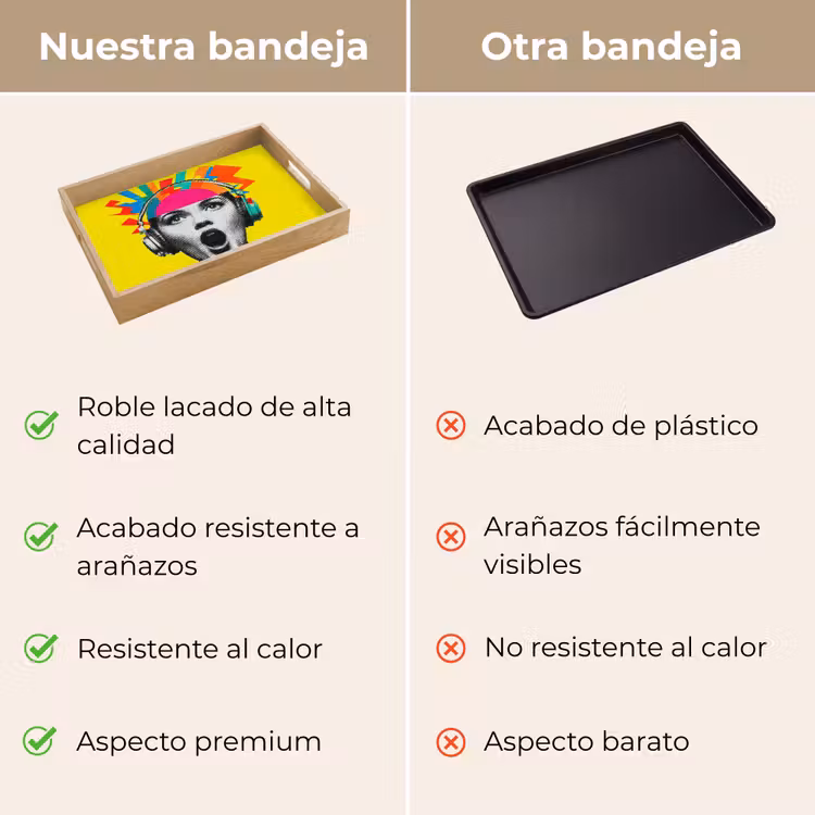 Bandeja - Mujer - Auriculares - Amarillo — 9