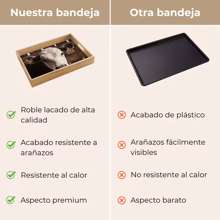 Bandeja - Becerro - Earmark - Establo de madera — 9