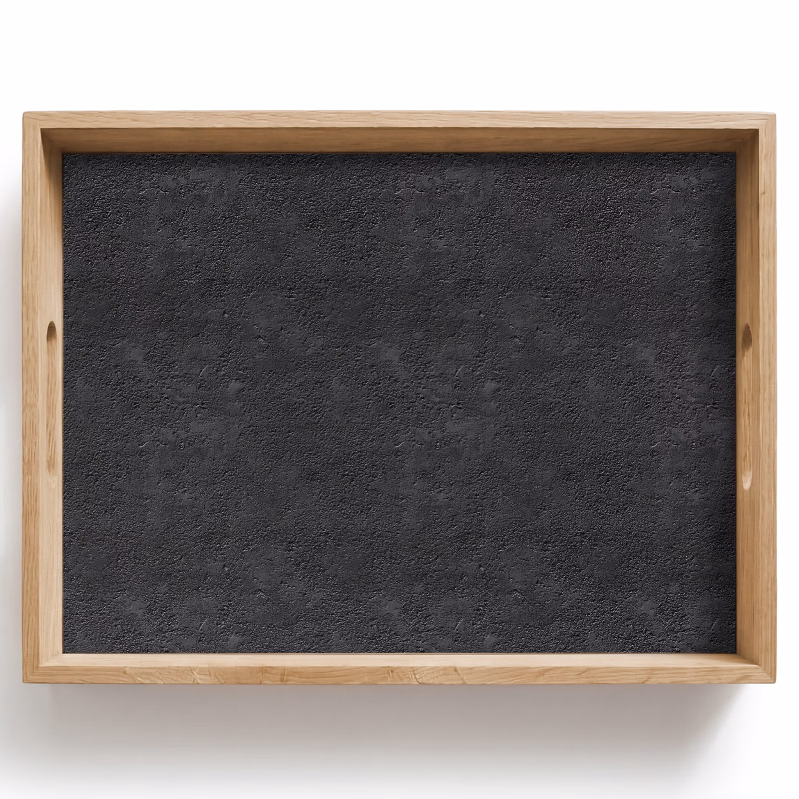 Bandeja - Gris oscuro - Textura asfáltica - Rugosa — 1