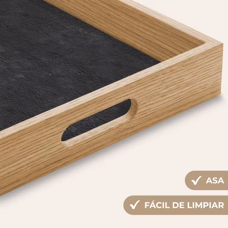 Bandeja - Gris oscuro - Textura asfáltica - Rugosa — 8