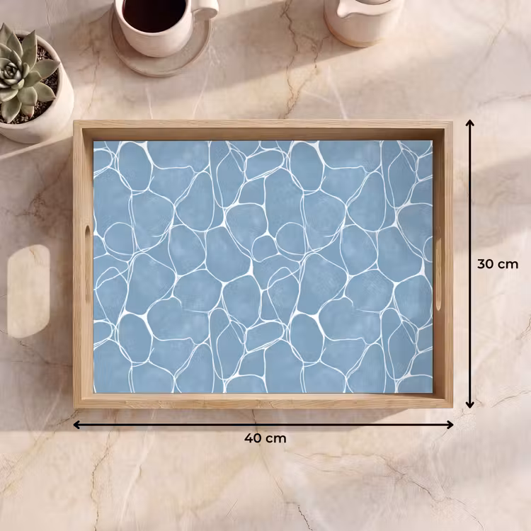 Bandeja - Ecológico - Estampado - Azul — 7