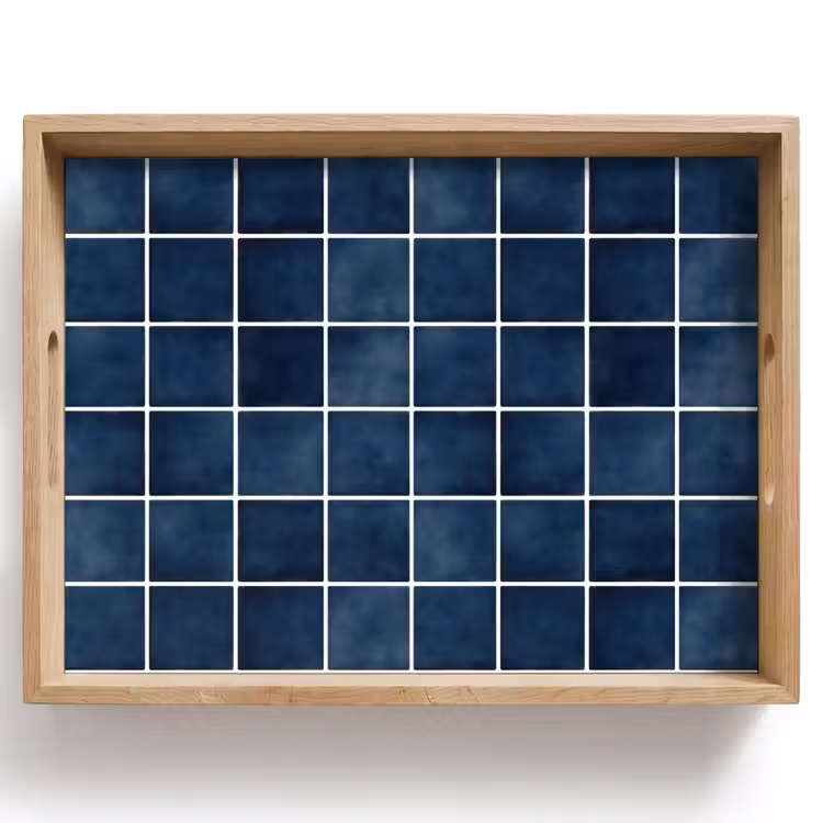 Bandeja - Azulejo - Moderno - Azul — 1