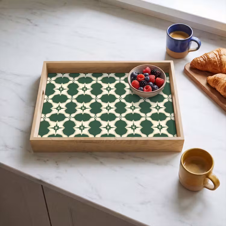 Bandeja - Azulejos - Classic - Verde — 3