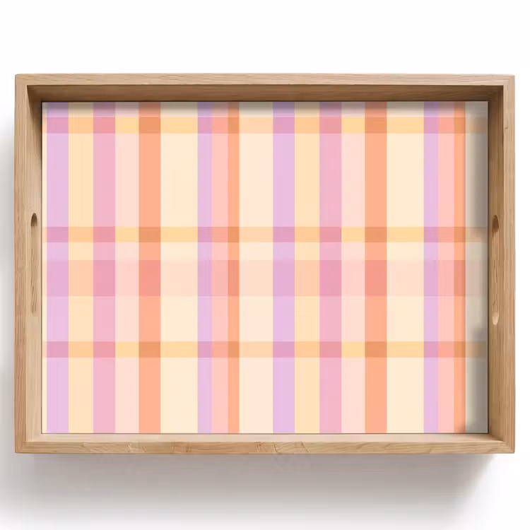 Bandeja - Pastel - sin dibujo - Geométrico — 1