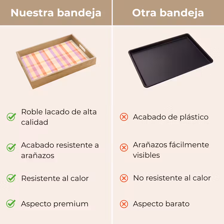 Bandeja - Pastel - sin dibujo - Geométrico — 9