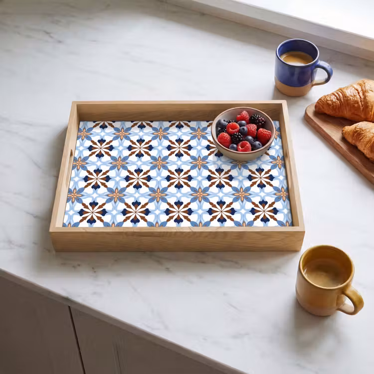 Bandeja - Adorno - Azulejo - Colorido — 3