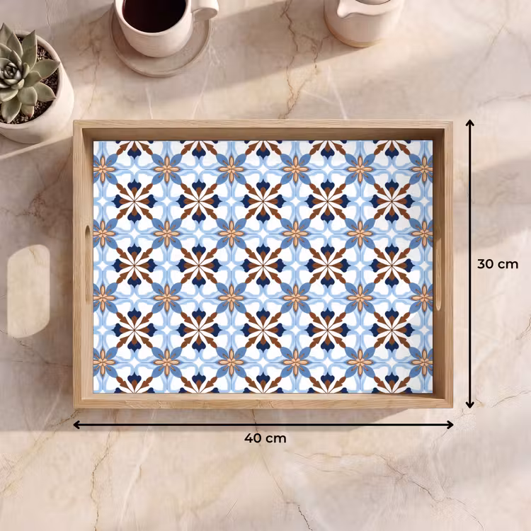 Bandeja - Adorno - Azulejo - Colorido — 7