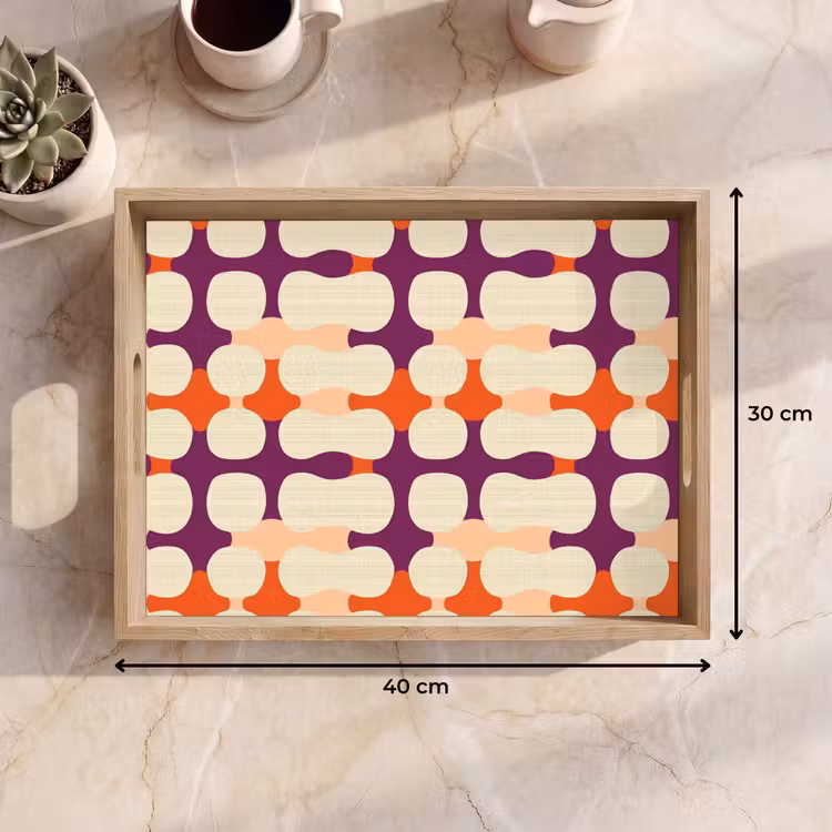 Bandeja - Moderno - Estampado - Colorido — 7