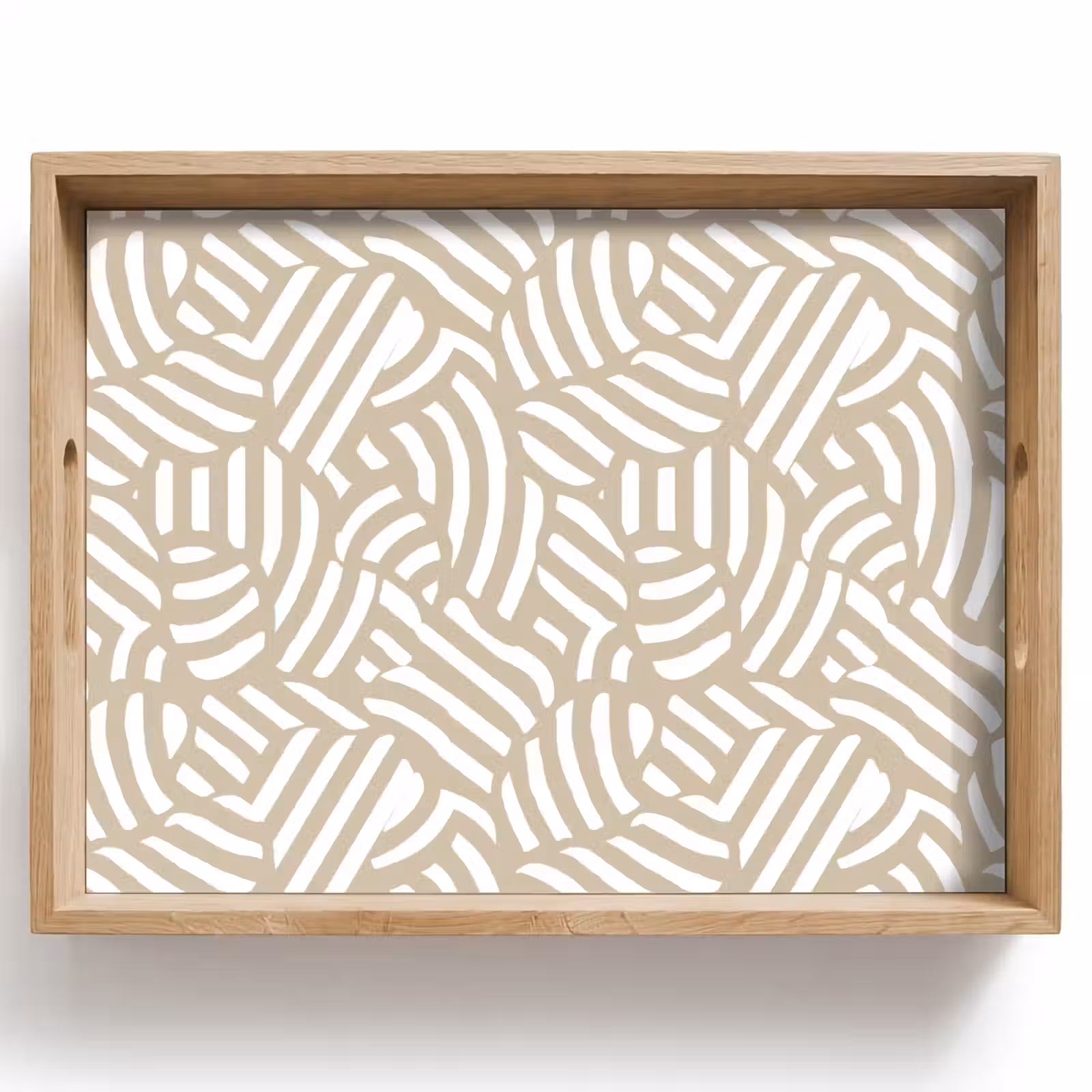 Bandeja - Abstracto - Moderno - Beige — 1