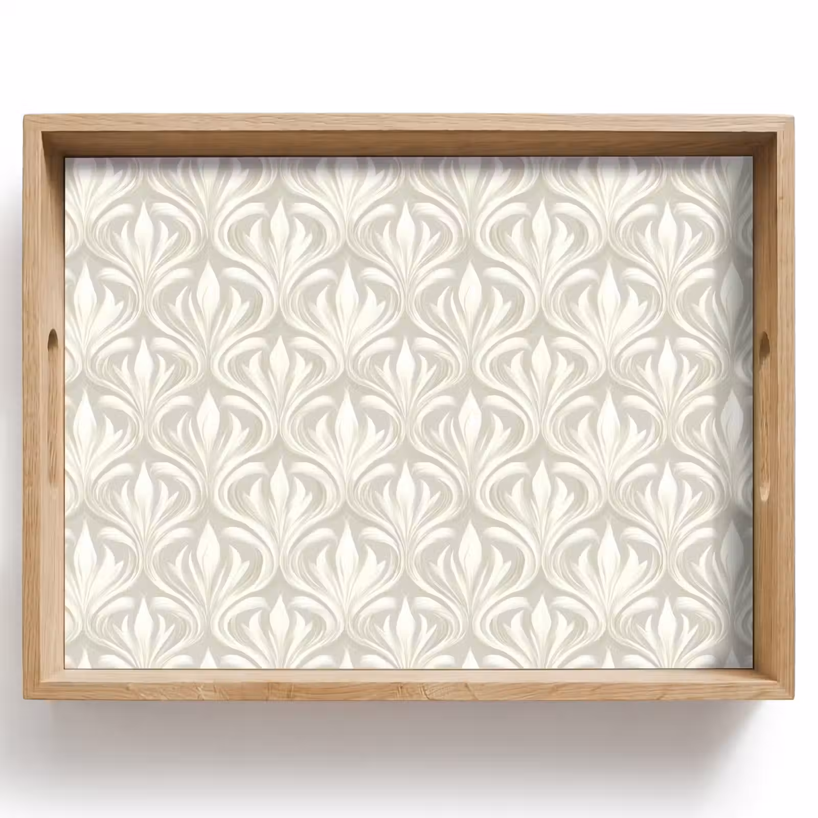 Bandeja - Barroco - Estampado - Beige — 1