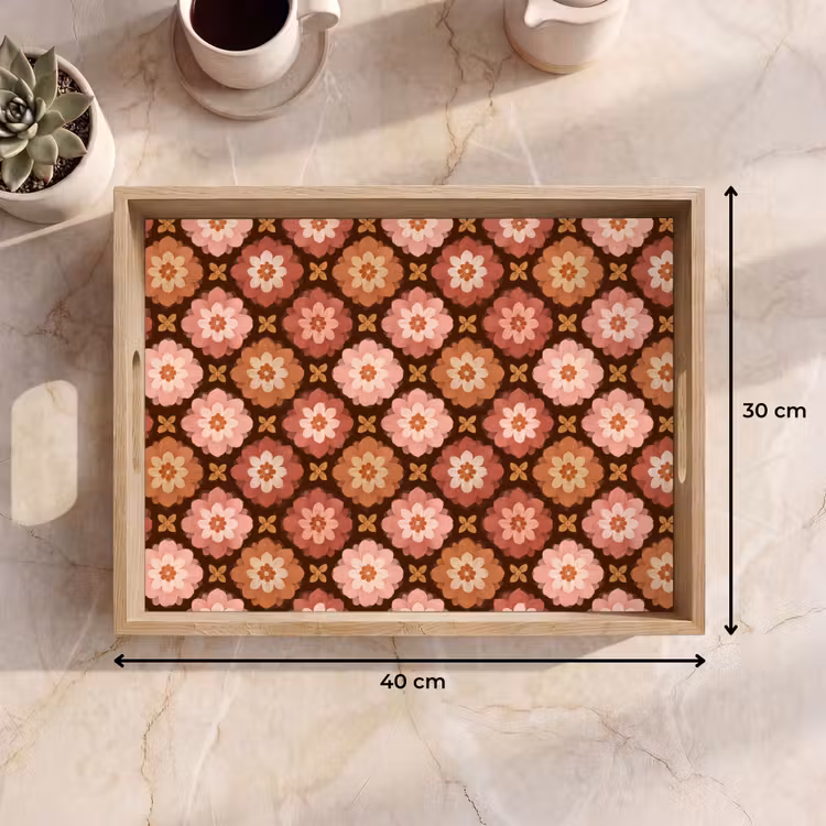 Bandeja - Geométrico - Floral - Colorido — 7