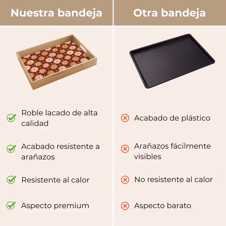 Bandeja - Geométrico - Floral - Colorido — 9