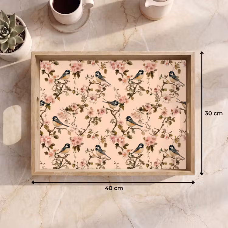 Bandeja - Blossom - Carbonero - Rosa — 7