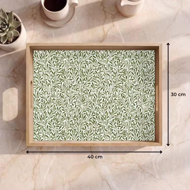 Bandeja - Botánico - Ramas - Verde — 7
