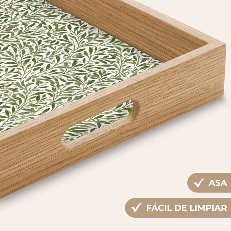 Bandeja - Botánico - Ramas - Verde — 8