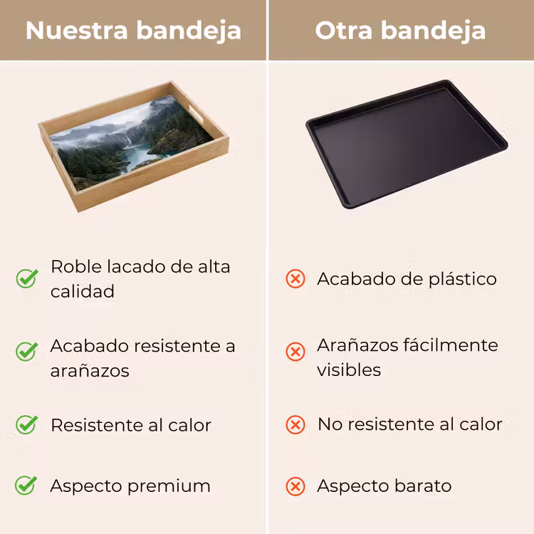 Bandeja - Cascada - Árboles - Montañas — 9