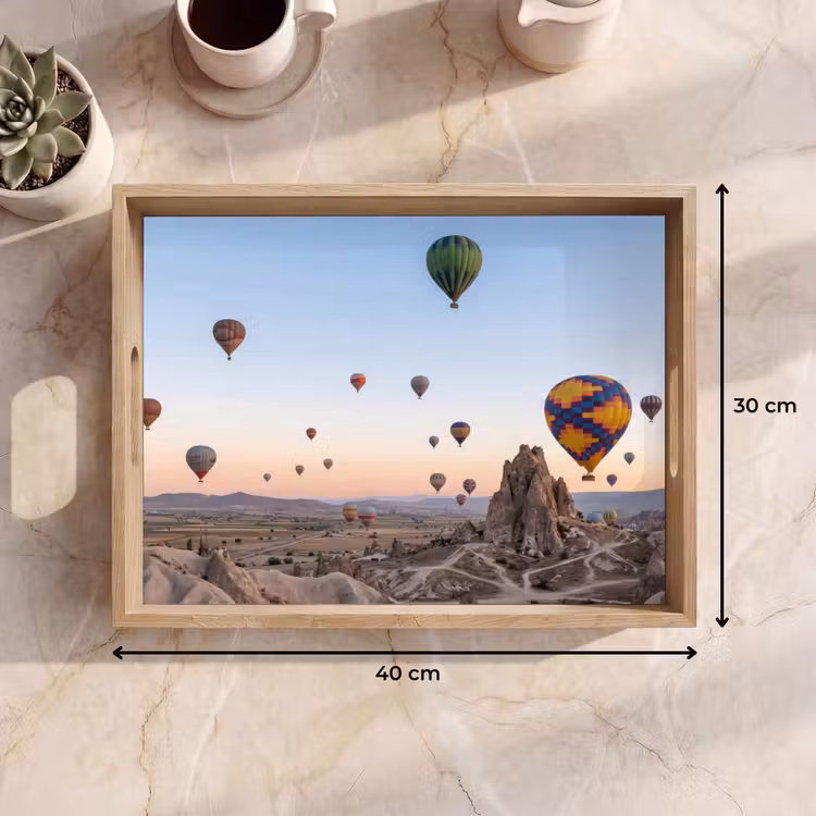 Bandeja - Globos aerostáticos - Rocas - Amanecer — 7