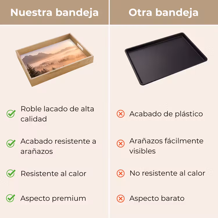 Bandeja - Luz solar - Niebla - Montañas - Árboles — 9