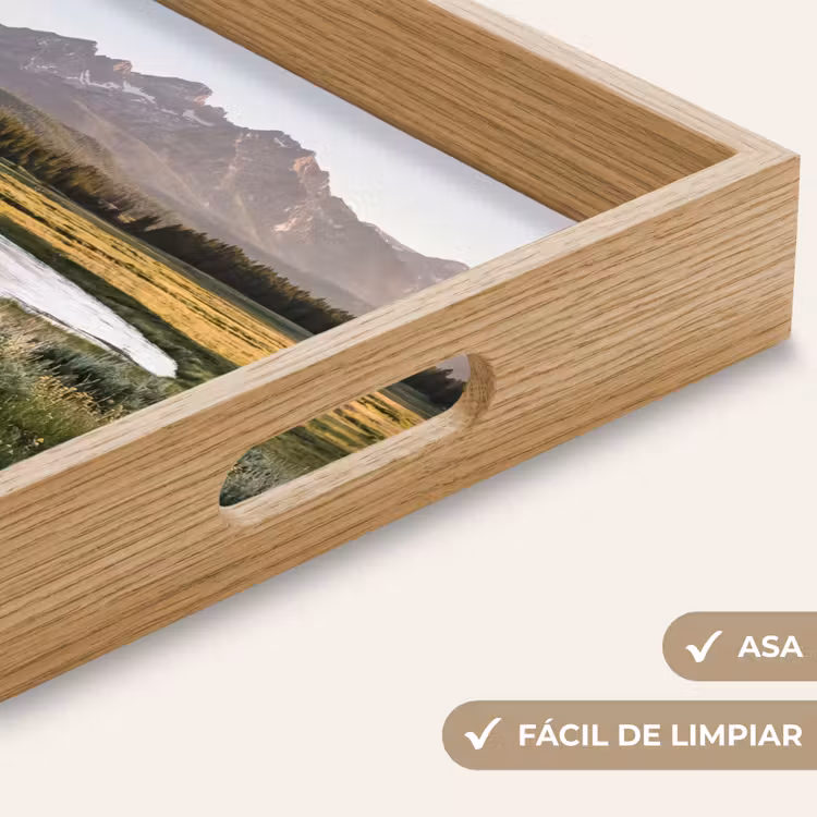 Bandeja - Paisaje de montaña - Río - Bosque — 8