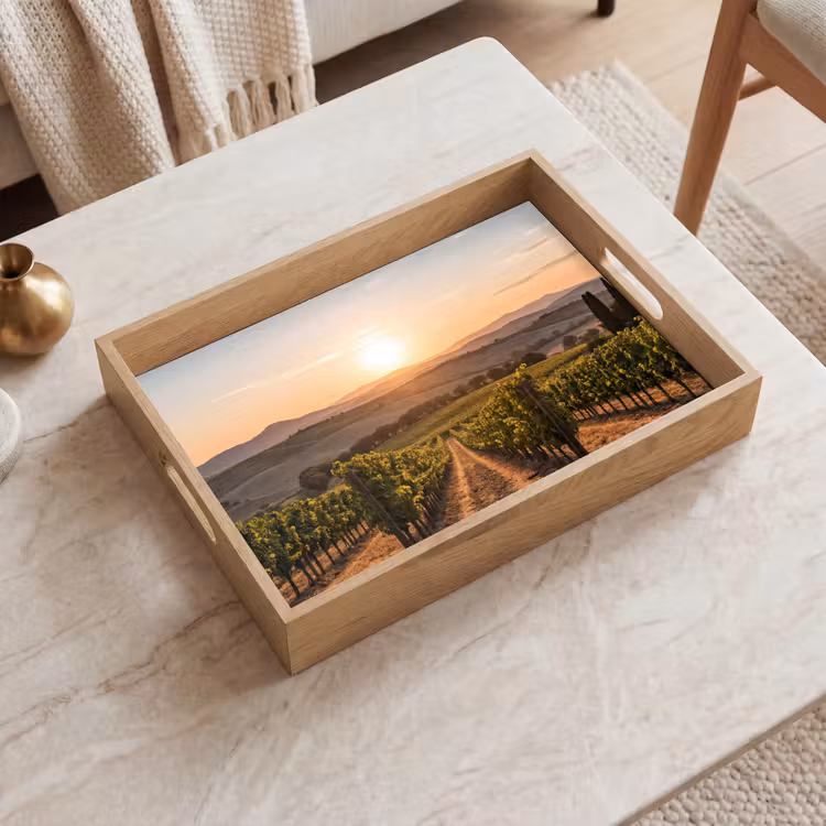 Bandeja - Viñedo - Puesta de sol - Paisaje — 2
