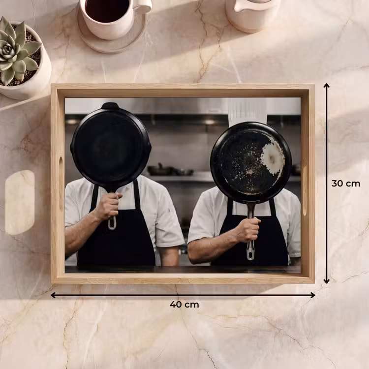 Bandeja - Cocineros - Sartenes - Cocina — 7