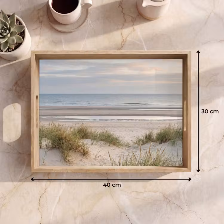 Bandeja - Playa de arena - Nublado - Dunas — 7