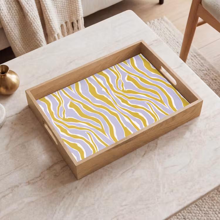 Bandeja - Cebra - Moderno - Multicolor — 2