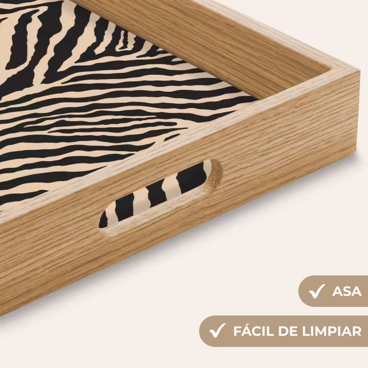 Bandeja - Zebra - Classic - Negro — 8