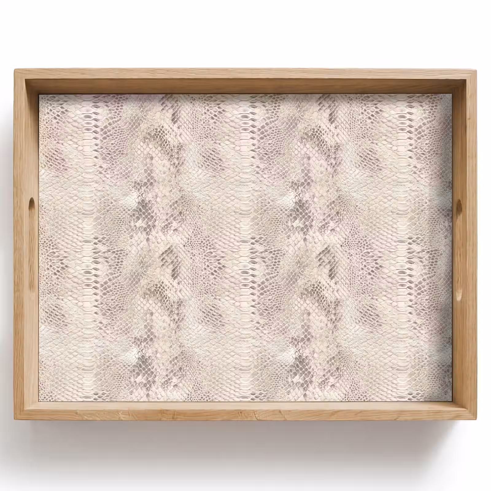 Bandeja - Serpiente - Estampado - Beige — 1