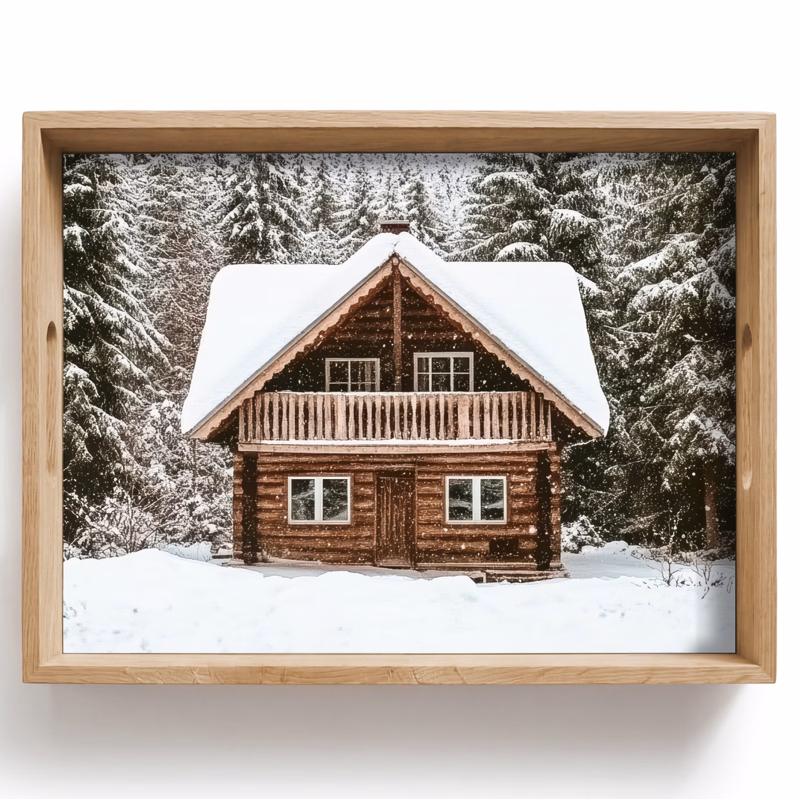 Bandeja - Inicio - Bosque - Invierno - Naturaleza - Nieve — 1