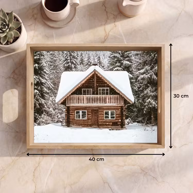 Bandeja - Inicio - Bosque - Invierno - Naturaleza - Nieve — 7