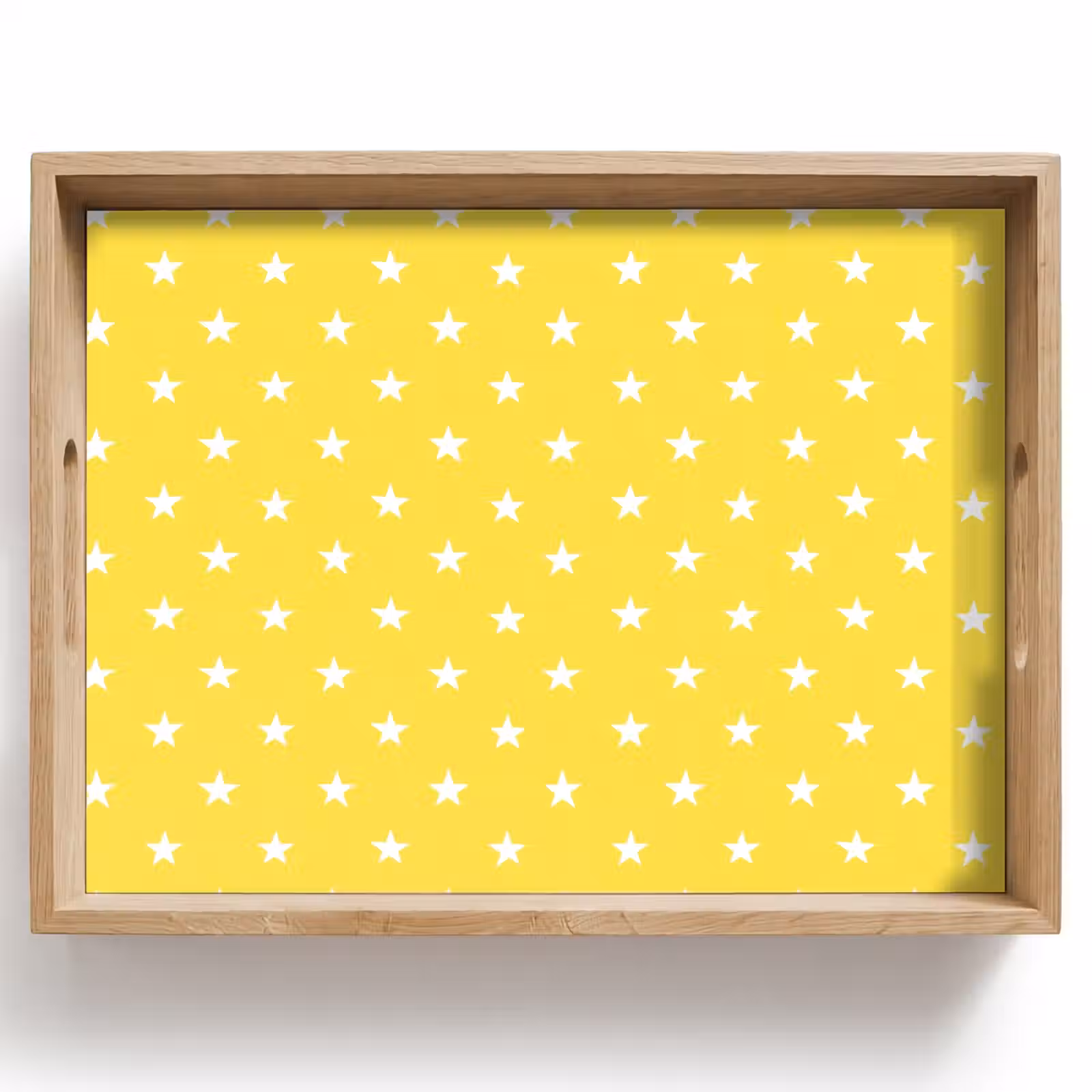 Bandeja - Estrellas - Estampado - Minimalista - Amarillo — 1
