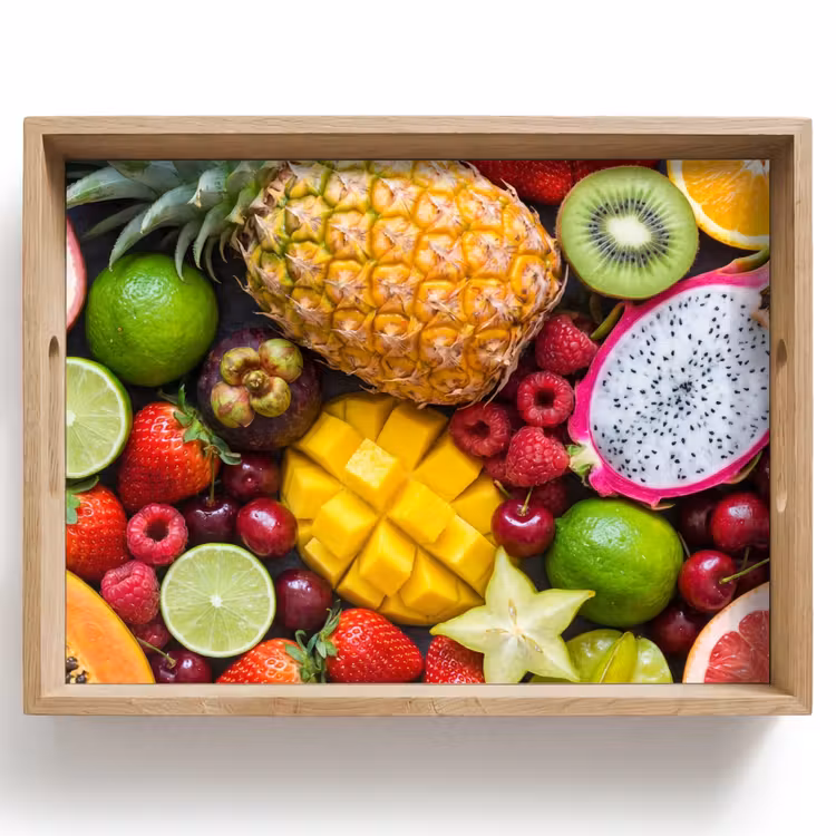 Bandeja - Fruta - Surtido - Fresca - Saludable - Colorida — 1