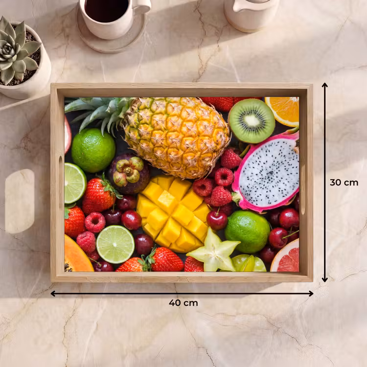 Bandeja - Fruta - Surtido - Fresca - Saludable - Colorida — 7