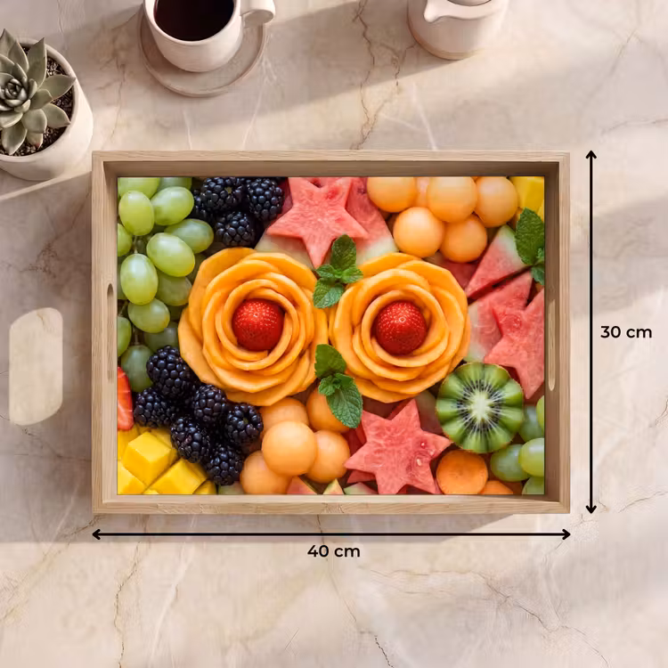 Bandeja - Fruta - Variedad - Colorido - Fresco - Comida — 7